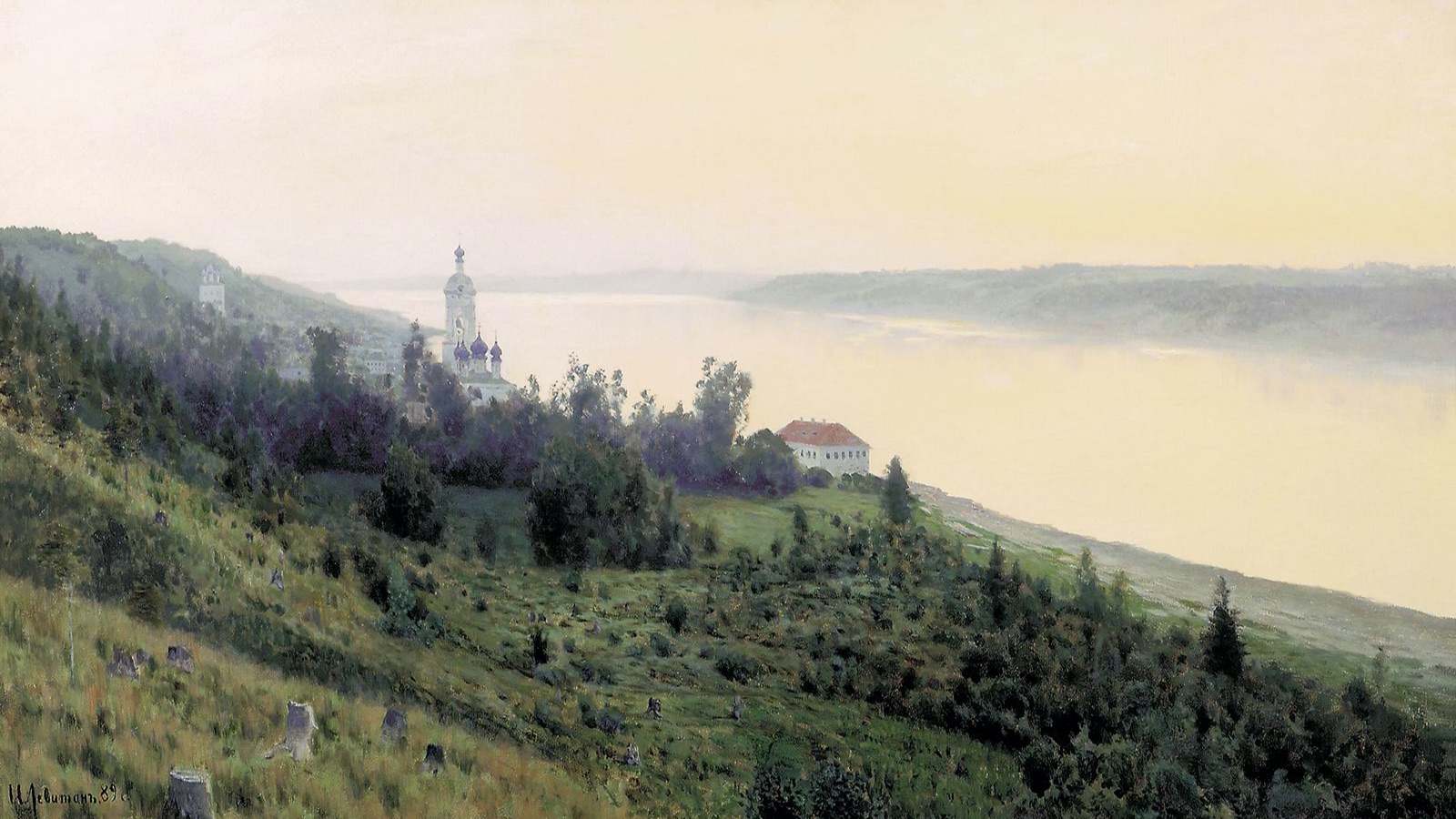 Образ провинциального храма в русской живописи