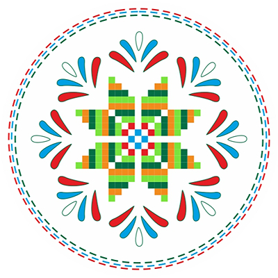 Растения в тамбурной вышивке татар и башкир