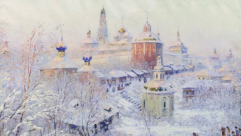 Картины Сергиева Посада и Троице-Сергиевой Лавры