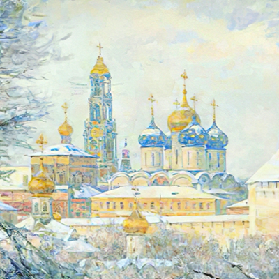 Картины Сергиева Посада и Троице-Сергиевой Лавры